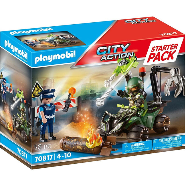 Playmobil Starter Pack Policia : Entrenamiento Hover Image
