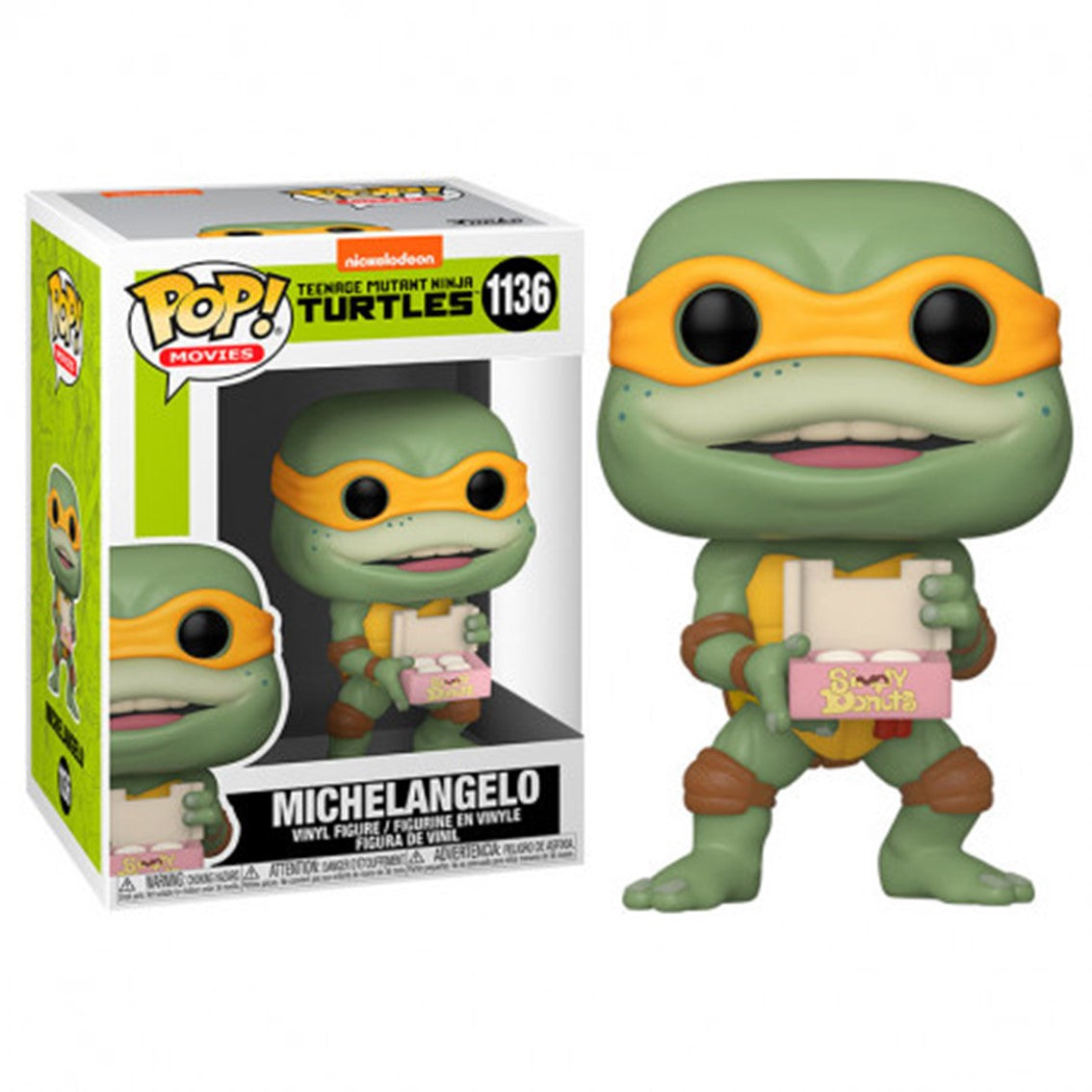 Figura Pop Tortugas Ninja 2 Michaelangelo