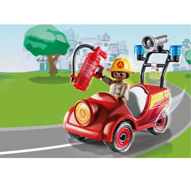 Playmobil D.o.c. Mini Coche De Bomberos Hover Image
