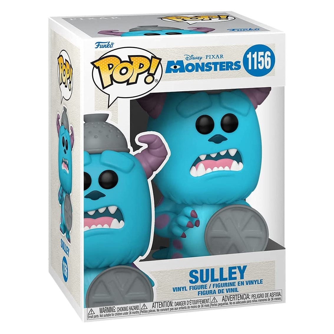 Funko Pop Disney Monstruos Sa Monster Inc 20th Sulley With Lid 57744
