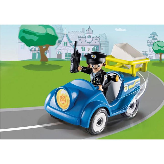 Playmobil Duck On Call Mini Coche De Policia Hover Image