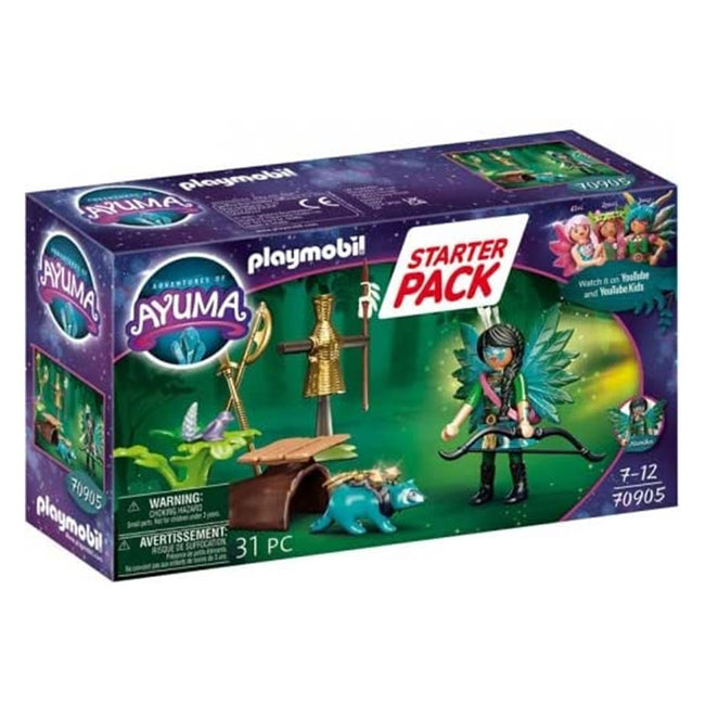 Playmobil Starter Pack Knight Fairy Con Mapache Hover Image