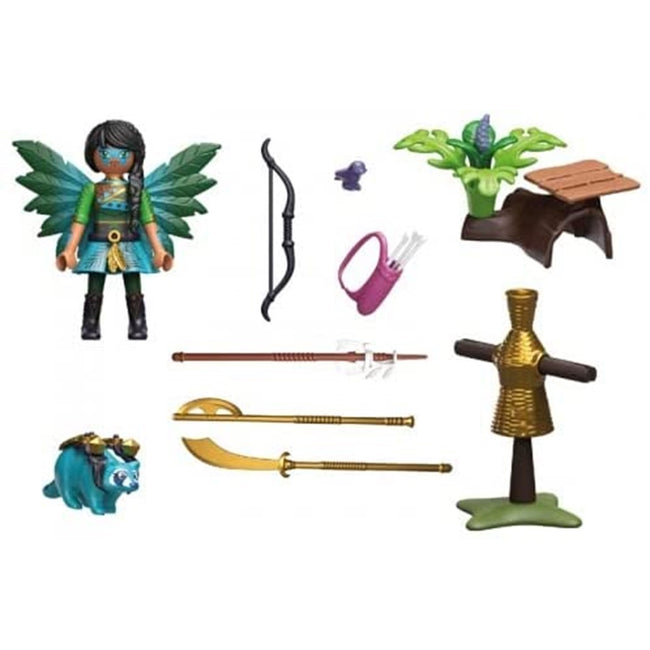 Playmobil Starter Pack Knight Fairy Con Mapache Main Image