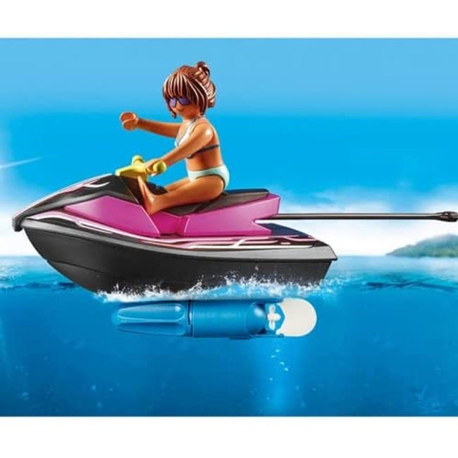 Playmobil Starter Pack Moto De Agua Con Bote Banana Main Image