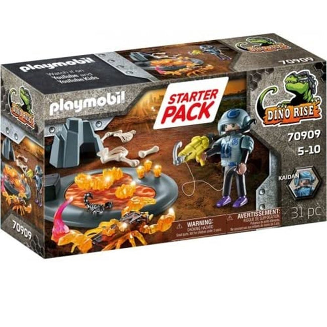 Playmobil Starter Pack Lucha Contra El Escorpion De Fuego Hover Image