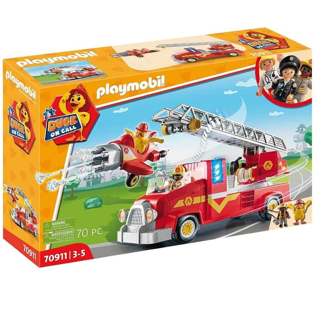 Playmobil Duck On Call Camion De Bomberos Hover Image