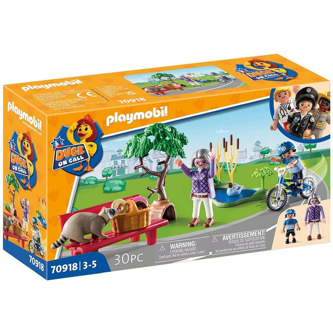 Playmobil Duck On Call Accion Policial atrapa Al Ladron! Hover Image
