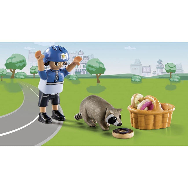 Playmobil Duck On Call Accion Policial atrapa Al Ladron! Main Image