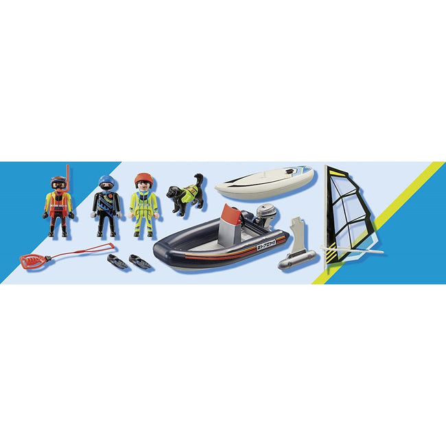 Playmobil Rescate Maritimo : Rescate Polar Con Bote Main Image