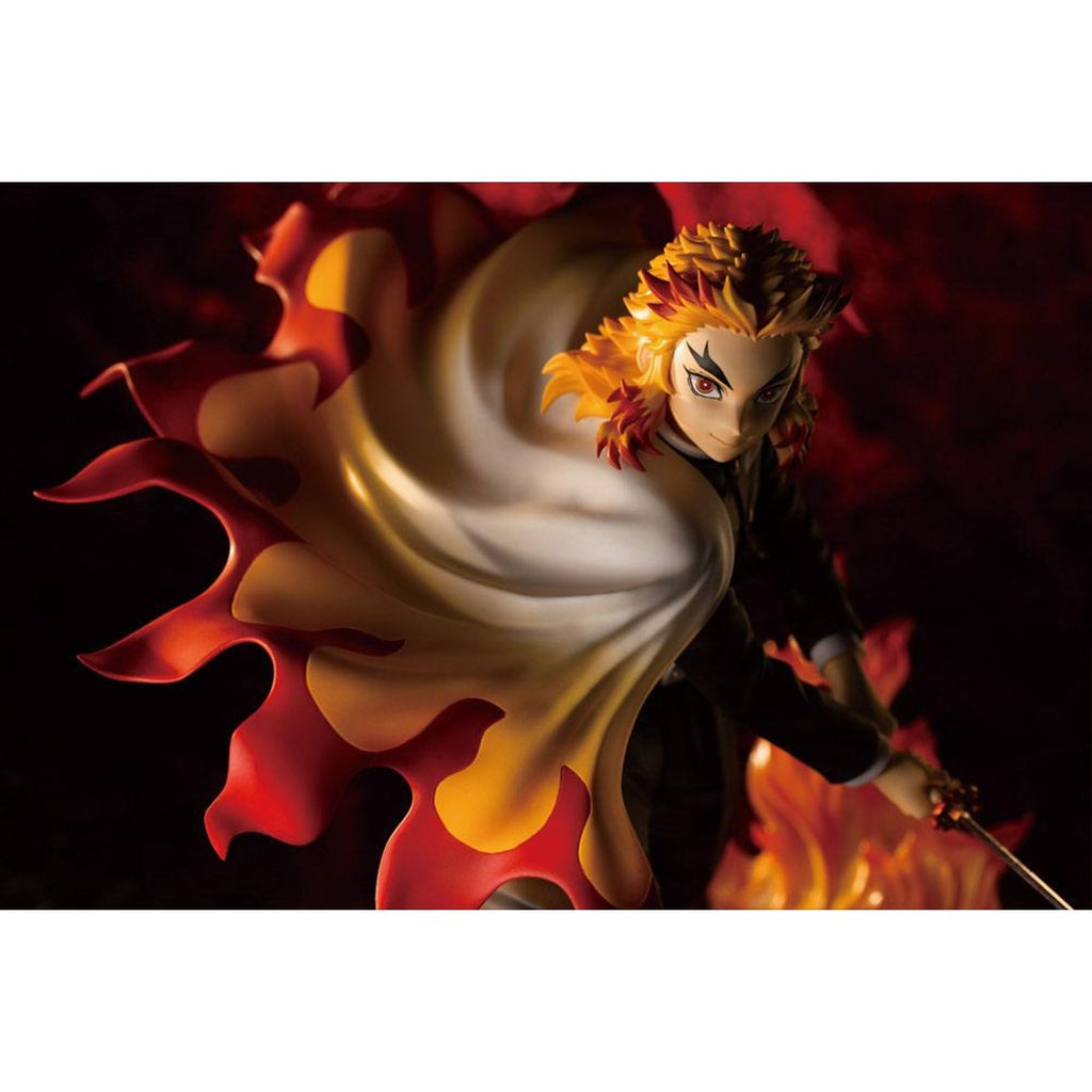 Figura Kotobukiya Demon Slayer Kimetsu No Yaiba Kyojuro Rengoku Bonus Edition