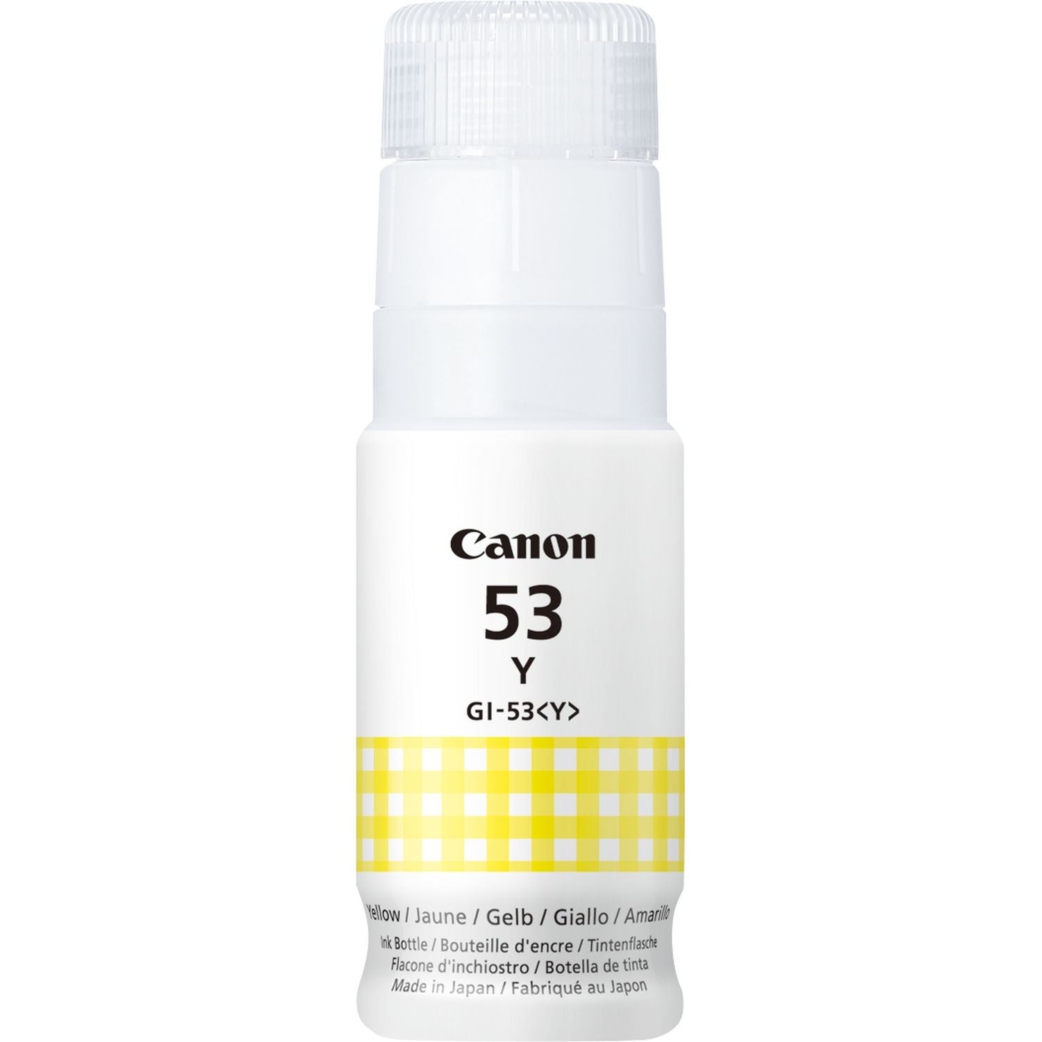 Botella Tinta Canon Gi - 53y Amarilla