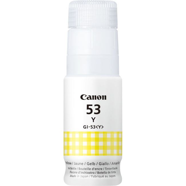 Botella Tinta Canon Gi - 53y Amarilla Hover Image