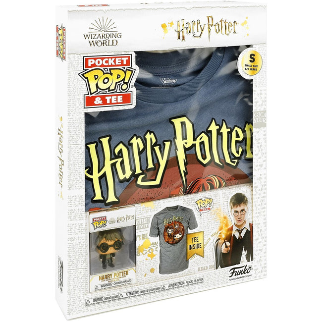 Pop & Tee Harry Potter Funko + Camiseta Trio Talla S Main Image