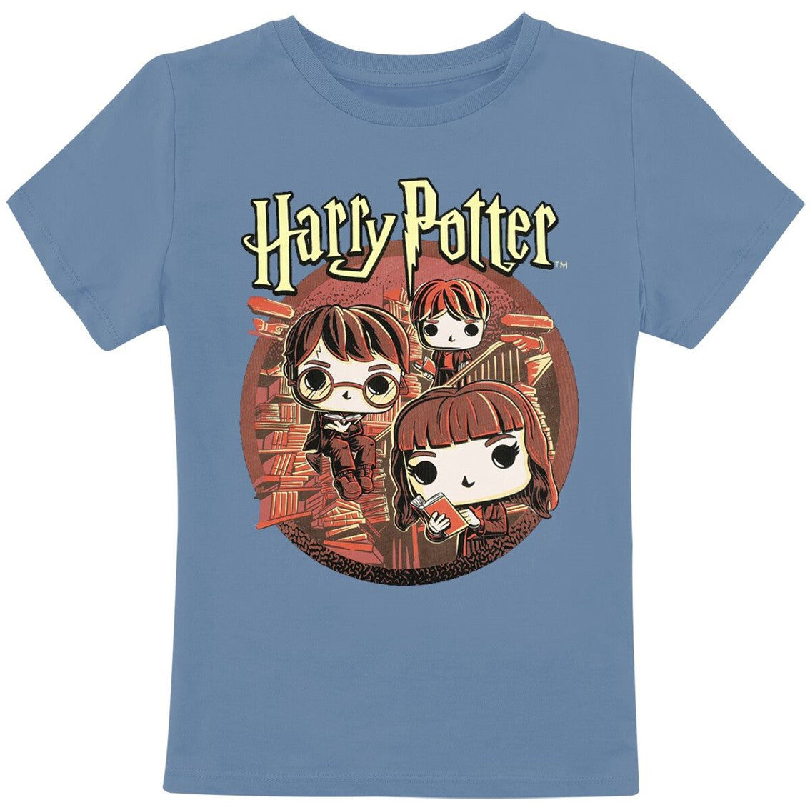 Pop & Tee Harry Potter Funko + Camiseta Trio Talla S
