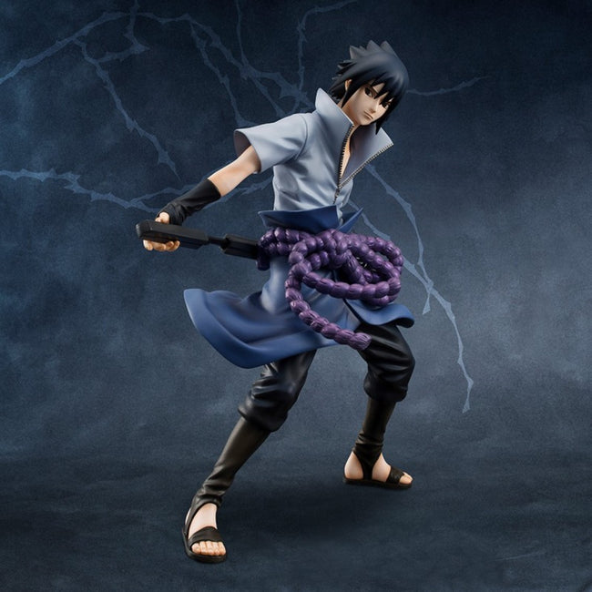 Figura Megahouse Naruto Shippuden Sasuke Uchiha G.e.m. Hover Image
