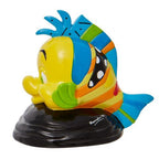 Figura Enesco Disney La Sirenita Flounder Estilo Britto