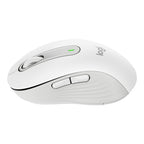 Mouse Raton Logitech M650 For Business Mediano Wireless Inalambrico Blanco Crudo