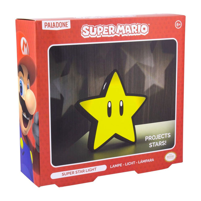 Lampara Paladone Super Mario Super Estrella 25 Cm Hover Image