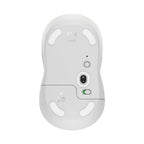 Mouse Raton Logitech M650 Mediano Optico Wireless Inalambrico Blanco Crudo