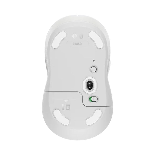 Mouse Raton Logitech M650 Mediano Optico Wireless Inalambrico Blanco Crudo Main Image