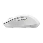 Mouse Raton Logitech M650 Mediano Optico Wireless Inalambrico Blanco Crudo