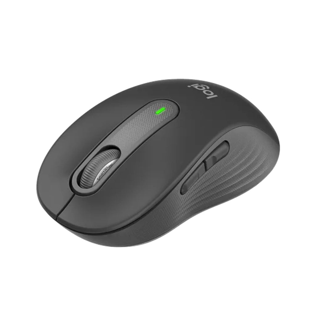 Mouse Raton Logitech M650 Mediano Optico Wireless Inalambrico Grafito