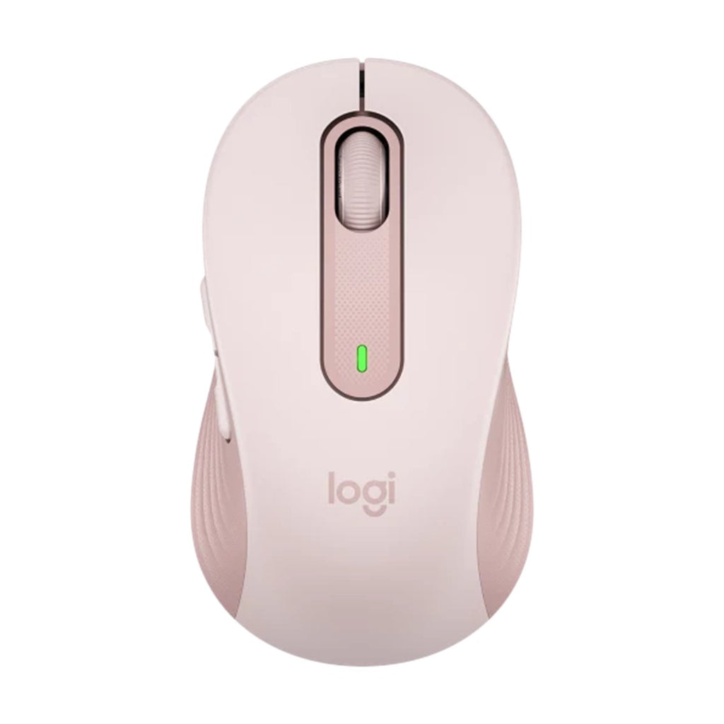 Mouse Raton Logitech M650 Mediano Optico Wireless Inalambrico Rosa