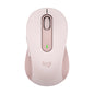 Mouse Raton Logitech M650 Mediano Optico Wireless Inalambrico Rosa