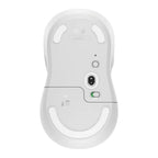 Mouse Raton Logitech M650 Grande Optico Wireless Inalambrico Blanco Crudo