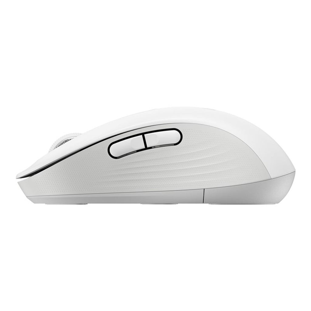 Mouse Raton Logitech M650 Grande Optico Wireless Inalambrico Blanco Crudo