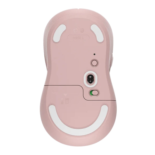 Mouse Raton Logitech M650 Grande Optico Wireless Inalambrico Rosa Main Image