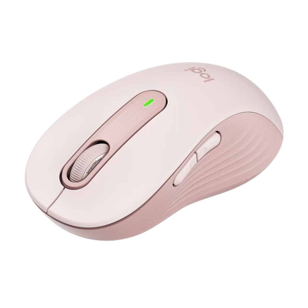 Mouse Raton Logitech M650 Grande Optico Wireless Inalambrico Rosa