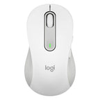 Mouse Raton Logitech M650 Para Zurdos Optico Wireless Inalambrico Blanco Crudo
