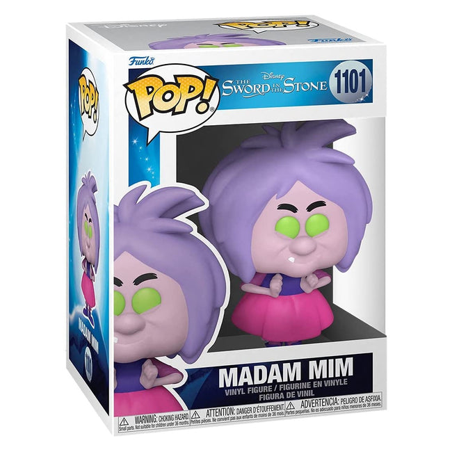 Funko Pop Disney The Sword And The Stone Merlin El Encantador Madam Mim 49154 Main Image