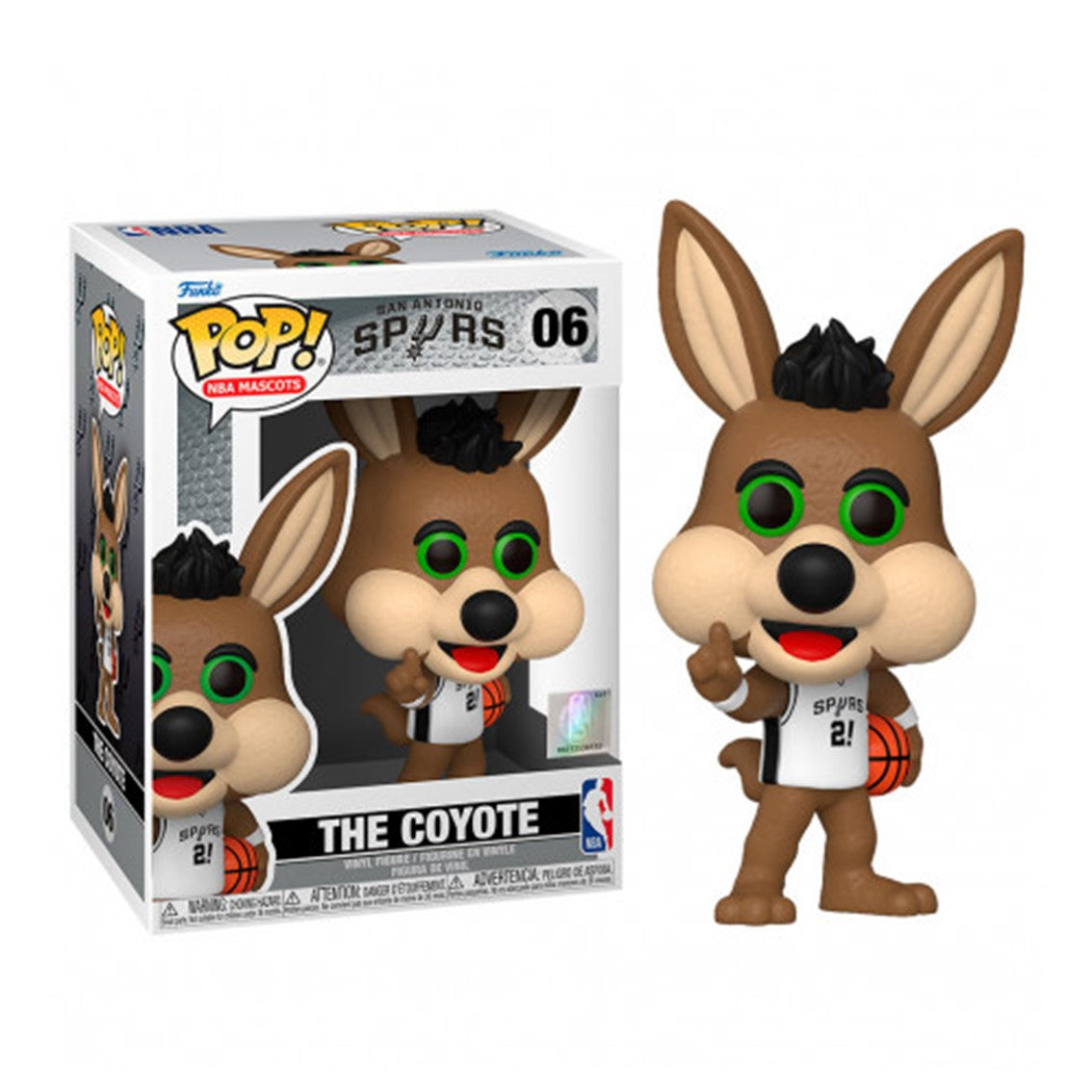 Figura Funko Pop Nba Mascots San Antonio The Coyote