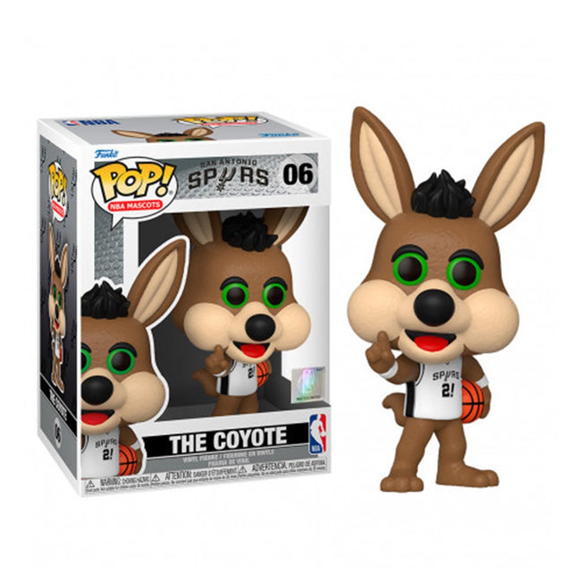 Figura Funko Pop Nba Mascots San Antonio The Coyote Hover Image