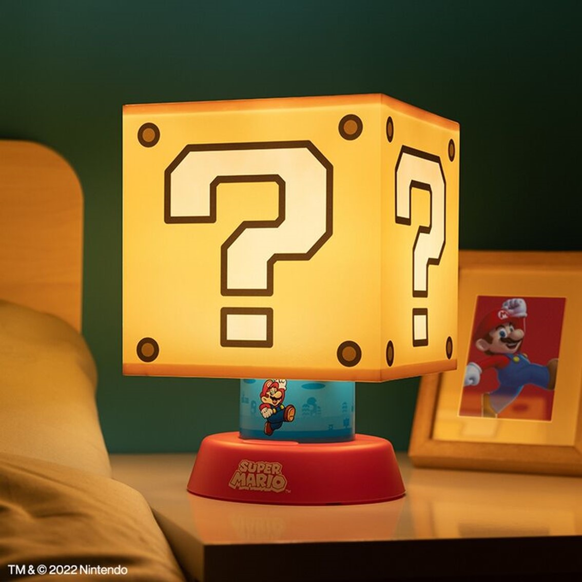 Lampara Paladone Super Mario Icon Caja Sorpresa