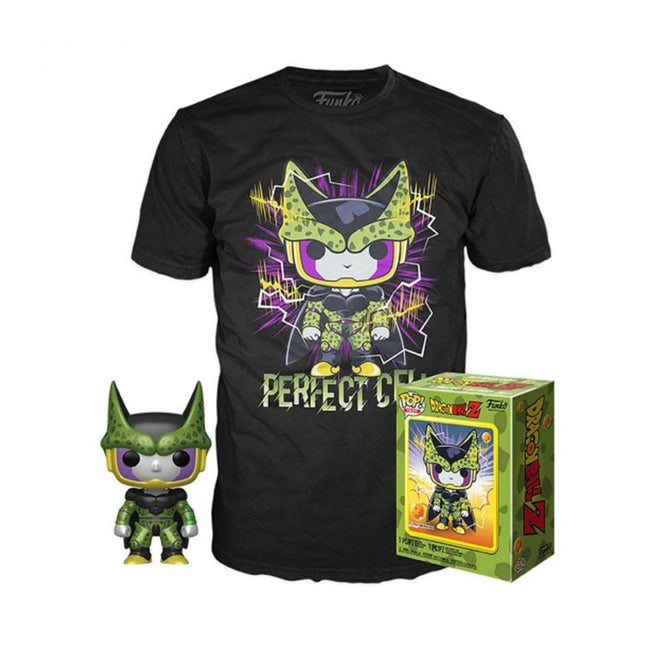 Funko Pop Dragon Ball Z Celula Perfecto + Camiseta Talla Aleatoria Ut - 56669 Hover Image