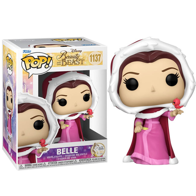 Figura Pop Disney La Bella Y La Bestia Winter Belle Hover Image