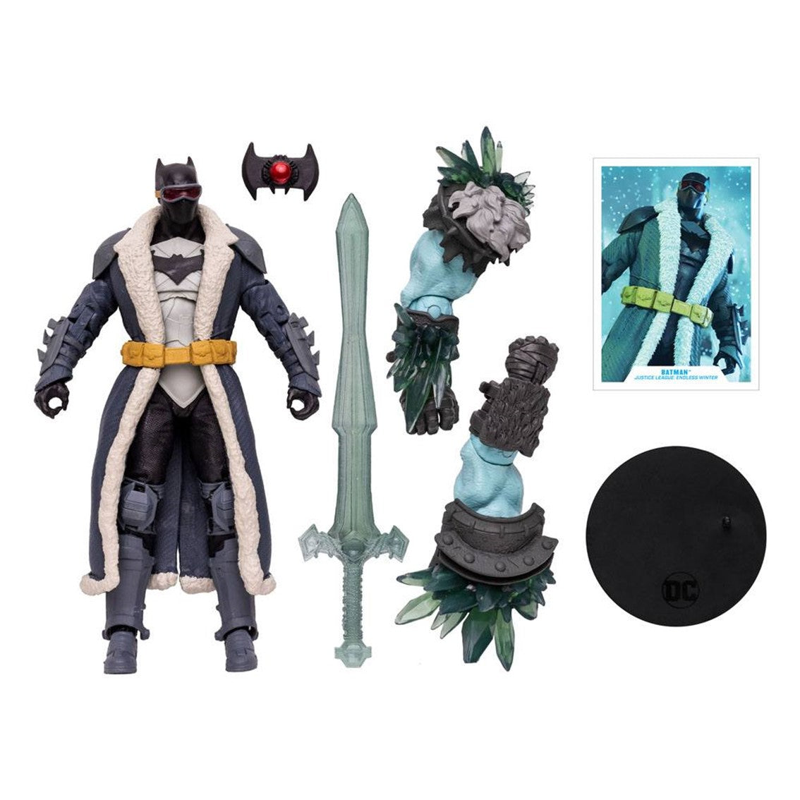Figura Mcfarlane Toys Dc Multiverse Build A Batman Endless Winter