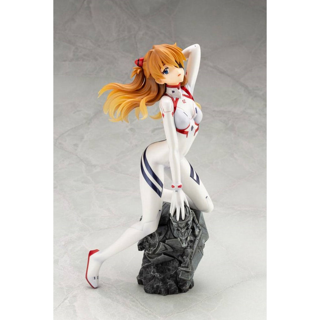 Figura Kotobukiya Evangelion Asuka Shikinami Langley White Plugsuit 23 Cm