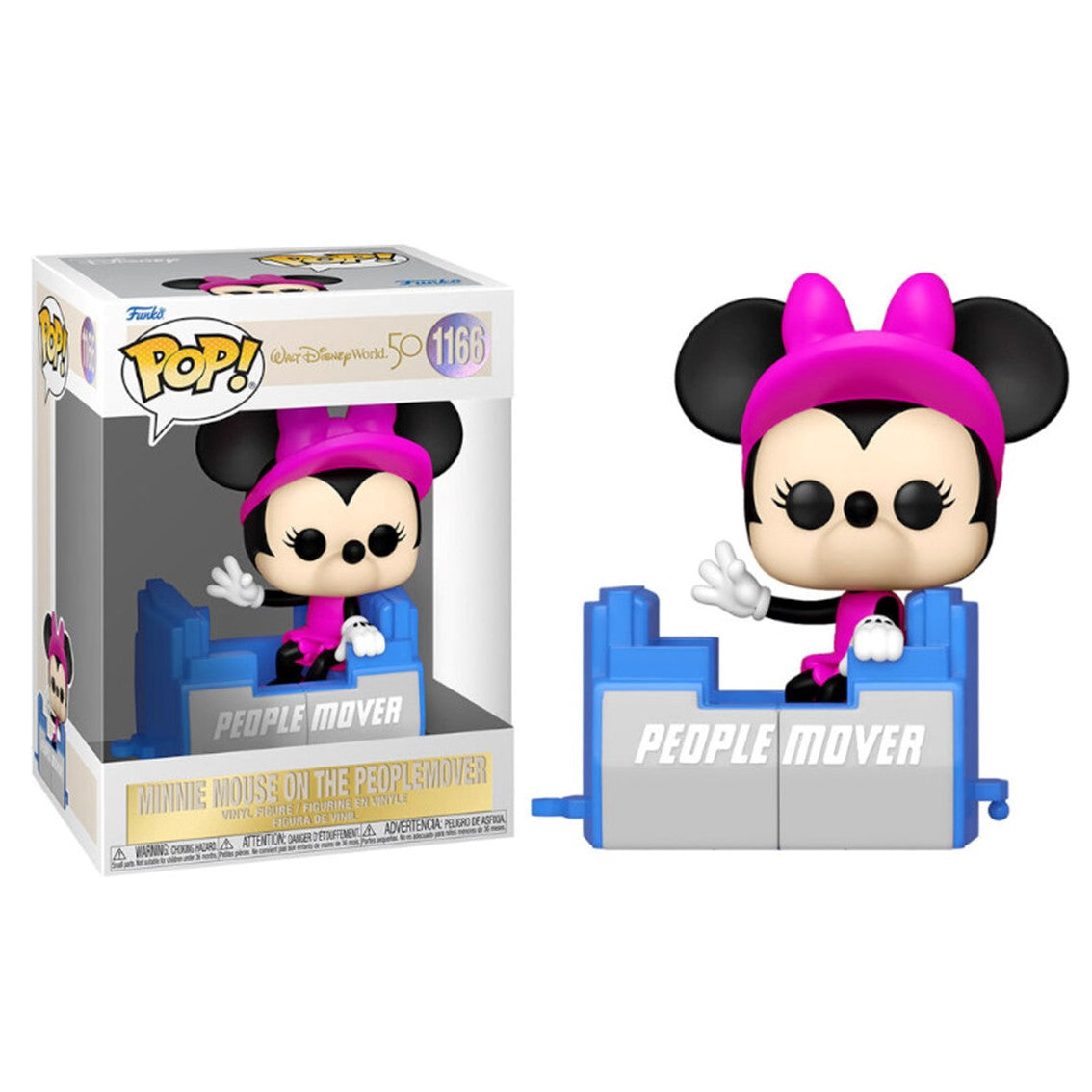 Figura Pop Disney World 50Th Anniversary Minnie People Mover