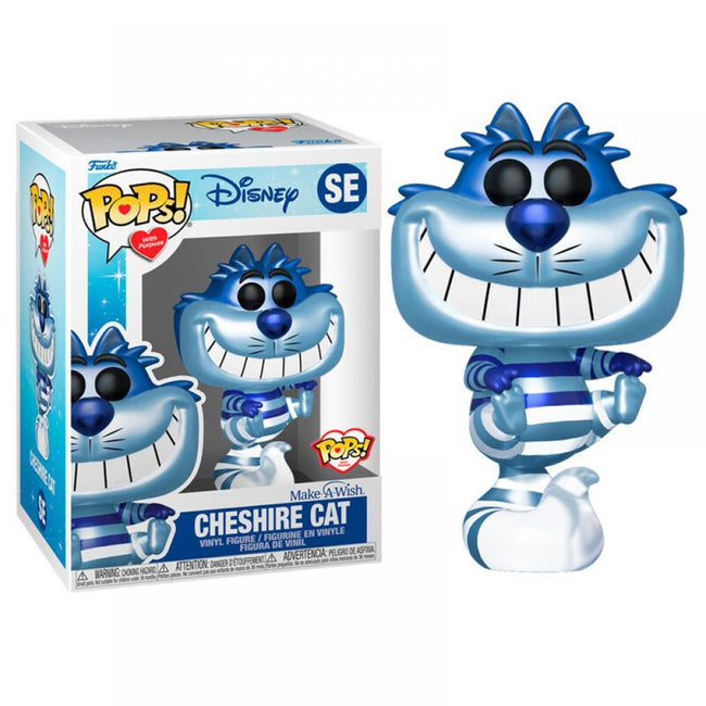 Figura Pop Disney Make A Wish Cheshire Cat Metallic Hover Image