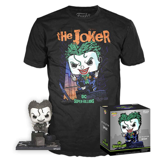 Funko Pop Dc Comics Dc Jim Lee Joker + Camiseta Talla M Hover Image