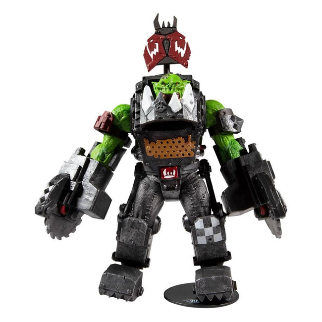 Figura Mcfarlane Toys Warhammer 40k Ork Meganob Con Sierra Circular Hover Image
