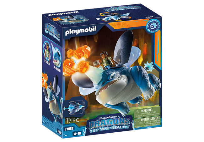 Playmobil Dragones: Nine Realms: Plowhorn & D'angelo Hover Image