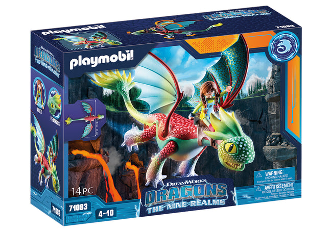 Playmobil Dragones: Nine Realms: Feathers & Alex Hover Image