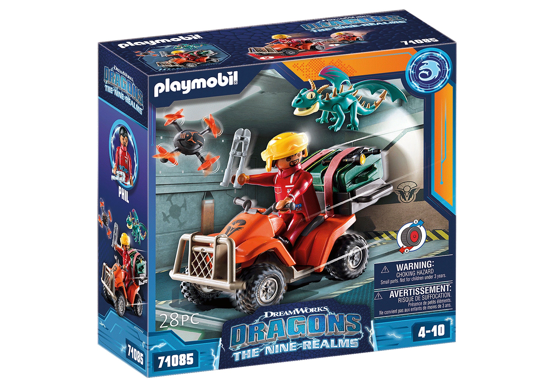 Playmobil Dragones : Nine Realms : Icaris Quad