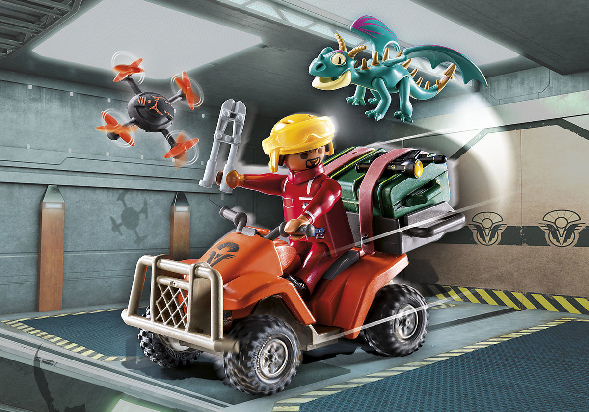 Playmobil Dragones : Nine Realms : Icaris Quad