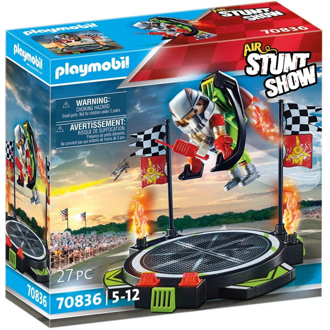Playmobil Air Stuntshow Mochila Propulsora Hover Image